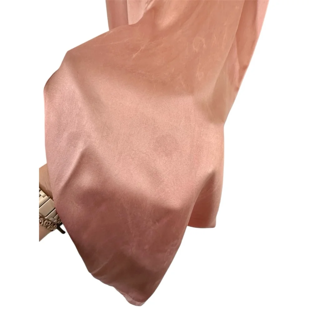 Lilysilk Women's Pink 22 Momme Mulberry Silk Pajamas Set Full Length - XL - Picture 10 of 17